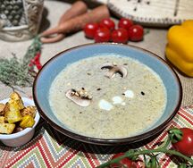 Крем -суп шампиньон