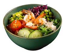 Поке с креветками