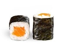 Маки-ролл с лососем