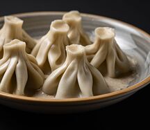 Хинклукеби в перечном соусе