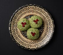 Лобио зеленое с грецкими орехами