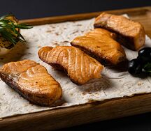 Шашлык из семги