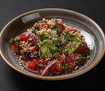 Овощной по-грузински с грецкими орехами