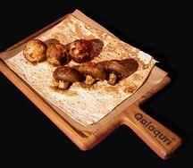 Грибы на мангале