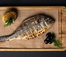 Дорадо на углях 