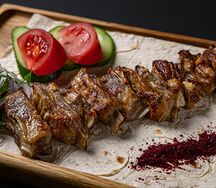 Шашлык из бараньих семечек