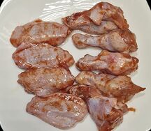 Куриные крылышки сырые