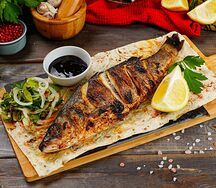 Форель со специями