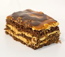 Сникерс домашний торт