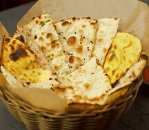 Индийская лепешка Батер наан