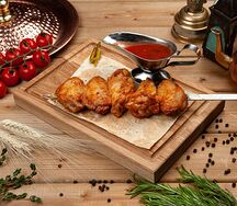 Шашлык из куриных крылышек