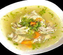 Хашлама с бульоном баранины