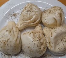 Хинкали с говядиной вареные