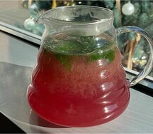 Малина с лаймом
