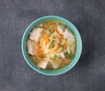 Суп-лапша с курицей по-домашнему