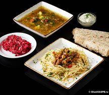 Сытный Обед с Хашламой