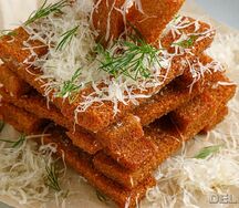 Гренки с сыром