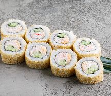 Острый ролл со снежным крабом