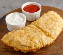 Чебурек с сыром и зеленью