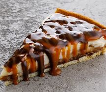 Шоколадно-банановый торт