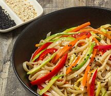 Удон с овощами