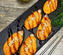 Запеченные мидии Гранд (ракушки)