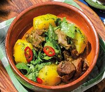 Баранина с картофелем