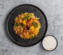 Плов бириани калькутта с курой