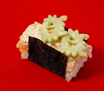 Оши-ролл с креветкой