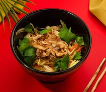 Капуста с соусом винегрет бонито