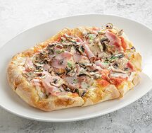 Римская пицца Ветчина и грибы
