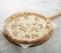 Пицца Бекон и маскарпоне