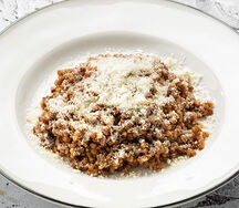 Греча с пармезаном