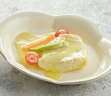 Филе трески на пару