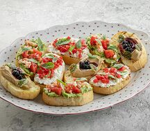 Ассорти брускетт