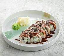 Ролл Филадельфия с угрём