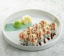 Ролл с хрустящим крабом