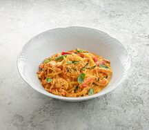 Паста с камчатским крабом