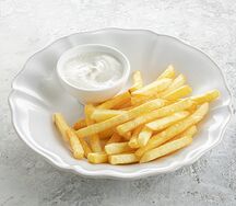 Картофель фри с трюфельным соусом