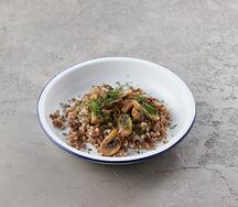 Гречка с грибами