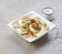 Вареники с картошкой и грибами