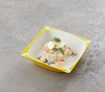 Оливье с колбасой