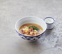 Гороховый суп с копчёностями