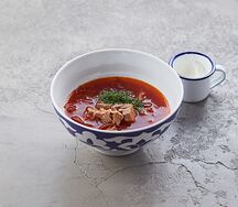 Борщ с говядиной