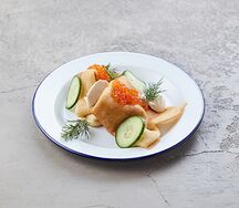 Блинчики с икрой