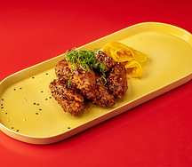 Куриные крылья в перечном соусе