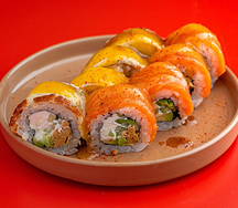 Ролл микс лосось и угорь