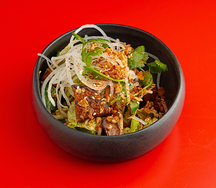 Салат с баклажанами и авокадо