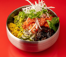 Поке с лососем