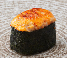 Суши запеченный гребешок